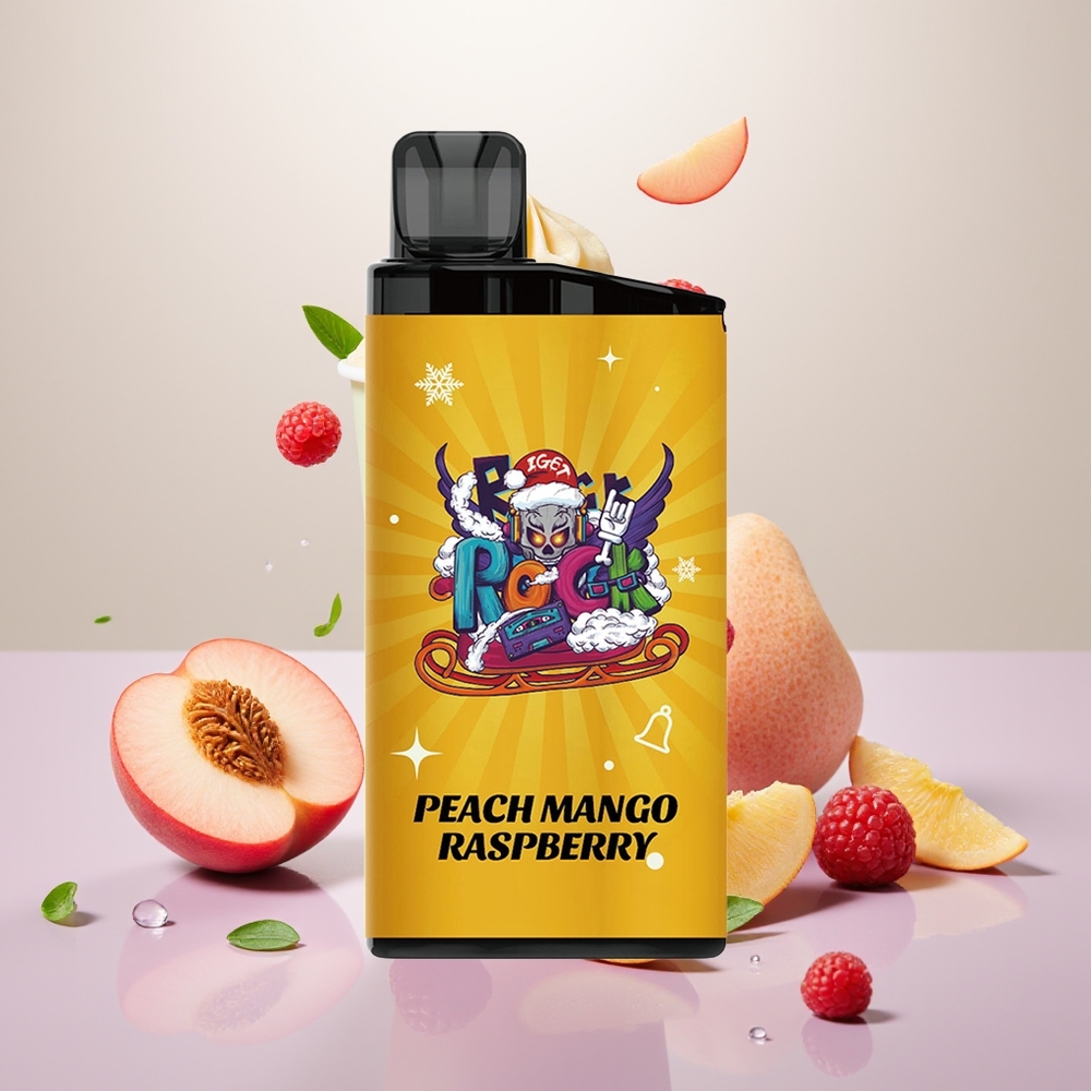 Wholesale Turkey IGET Bar 3500 Puffs 1400 mAh Şeftali Mango Ahududu