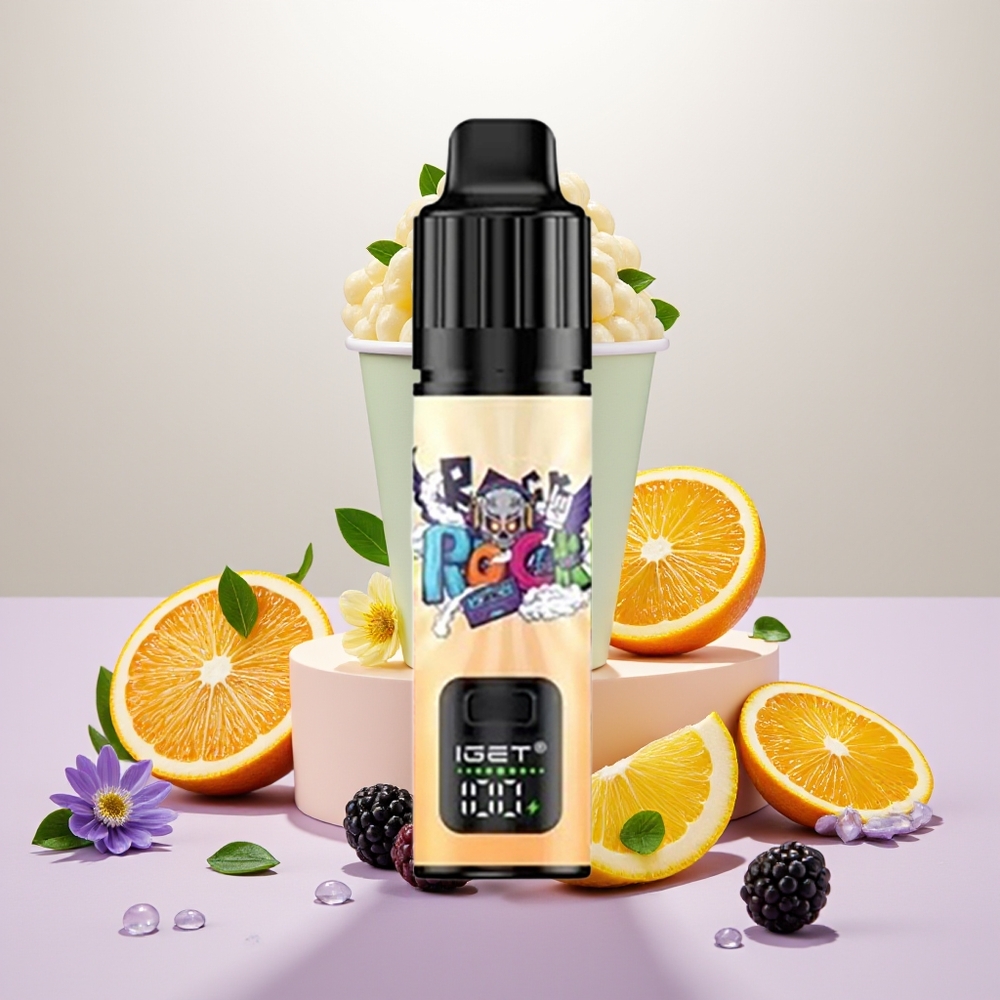 Wholesale Turkey IGET BAR PLUS S3 POD 10000 Puff 5% Nikotin Böğürtlen Ananas Portakal