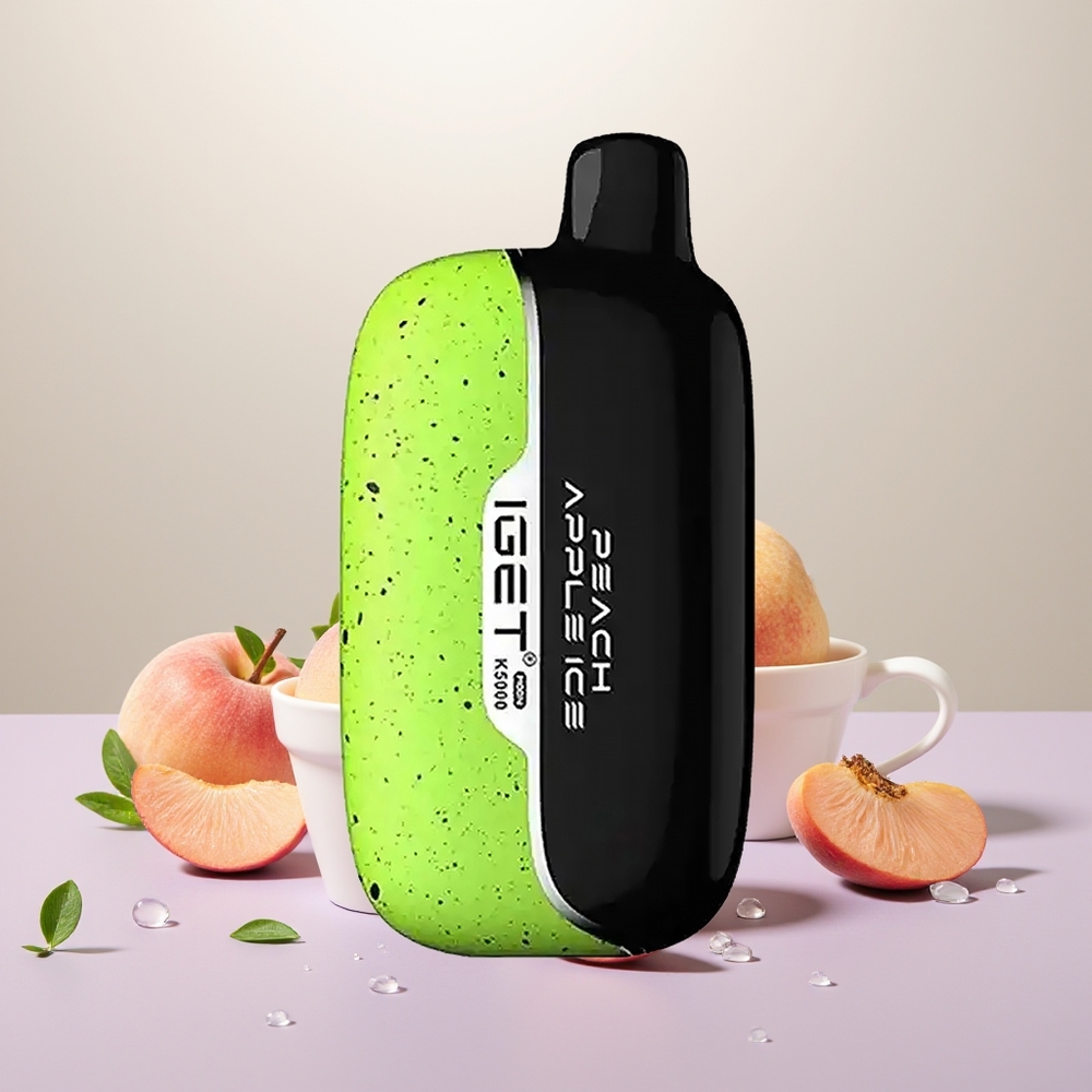 Wholesale Turkey IGET Moon K5000 5000 Puffs 81.5 g Şeftali Elma