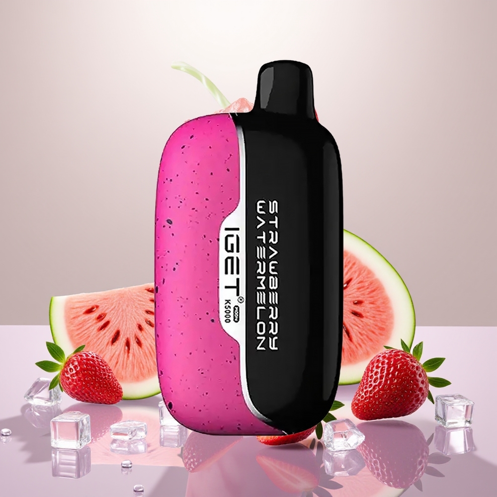 Wholesale Turkey IGET Moon K5000 5000 Puffs 81.5g Çilek Karpuz Buz Tek Kullanımlık Vape