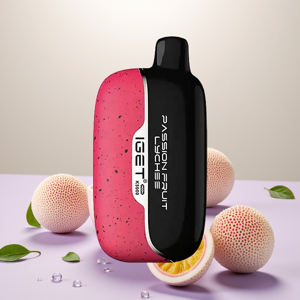 Wholesale Turkey IGET Moon K5000 5000 Puffs PC Passion Fruit Lychee
