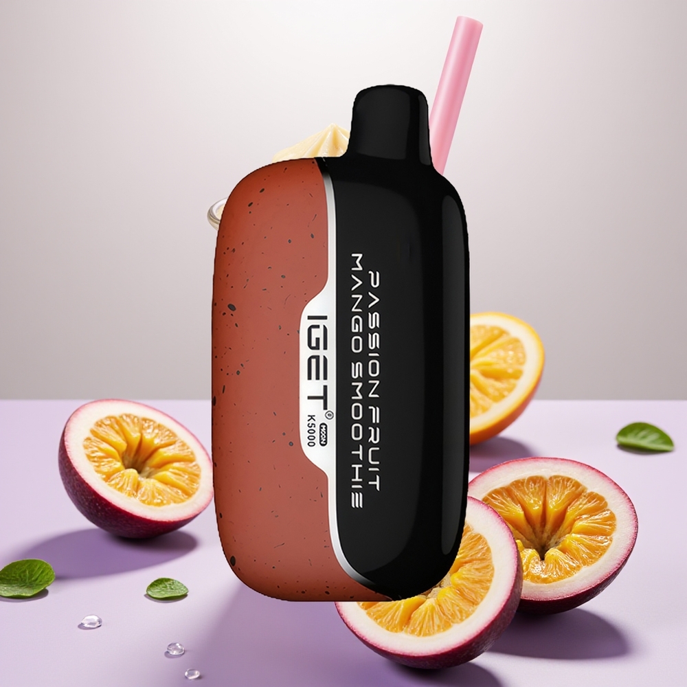 Wholesale Turkey IGET Moon K5000 Puffs 81.5 g Passion Fruit Mango Smoothie