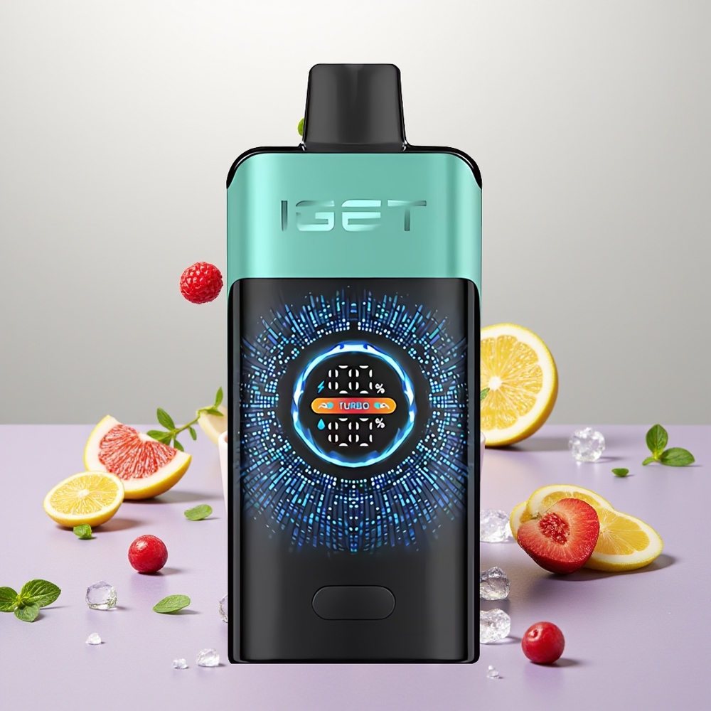 Wholesale Turkey IGET ONE 12000 Puffs 2700 mAh Curved Color Screen Dağ Baharı Nane Buz