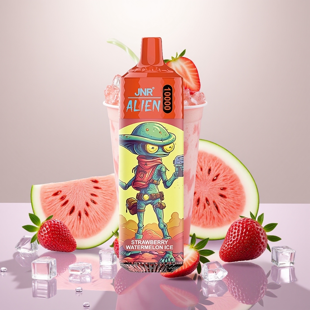 Wholesale Turkey JNR Alien 10000 Puffs 850mAh RGB Çilek Karpuz Buz