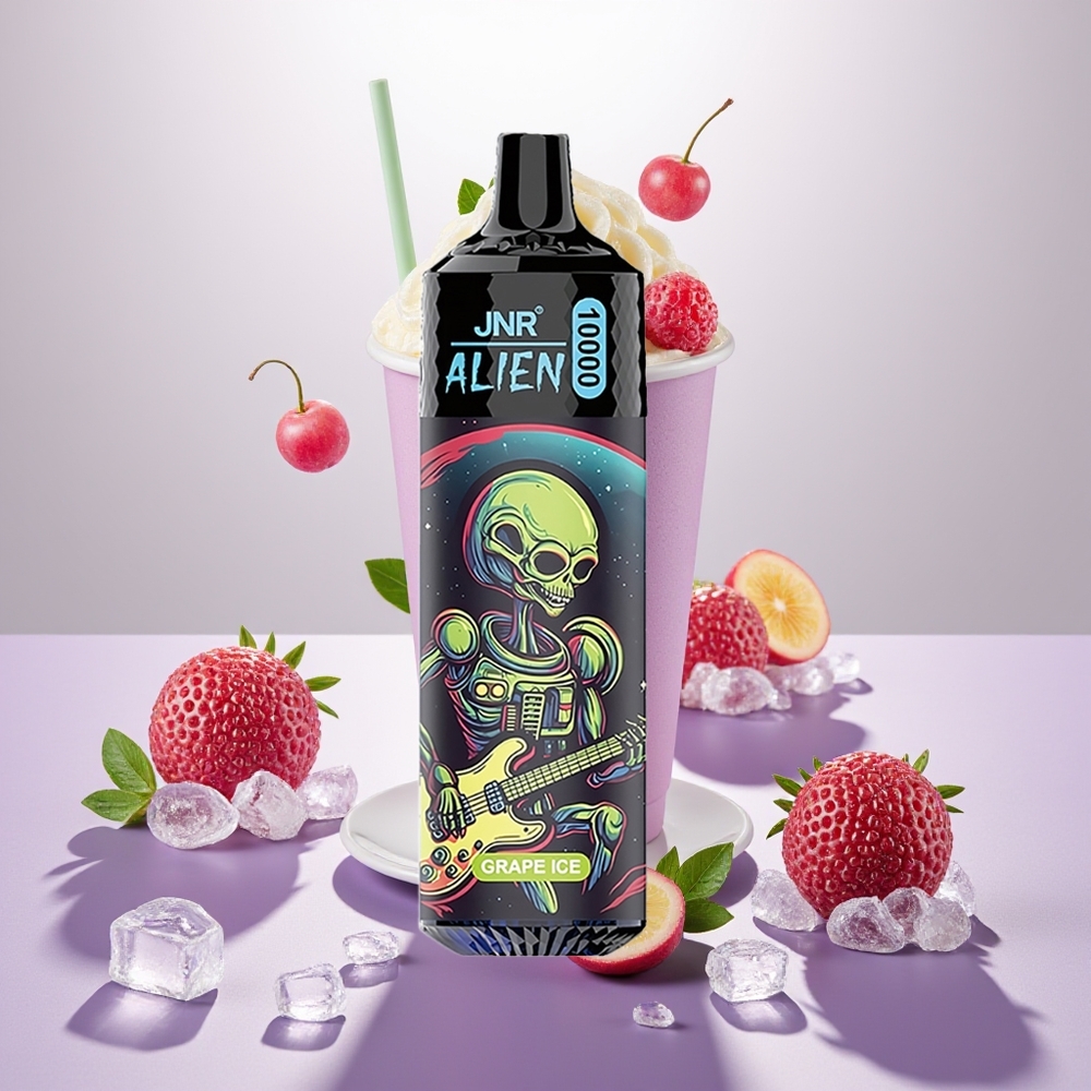 Wholesale Turkey JNR Alien 10000 Puffs LED (RGB) Üzüm Buzu