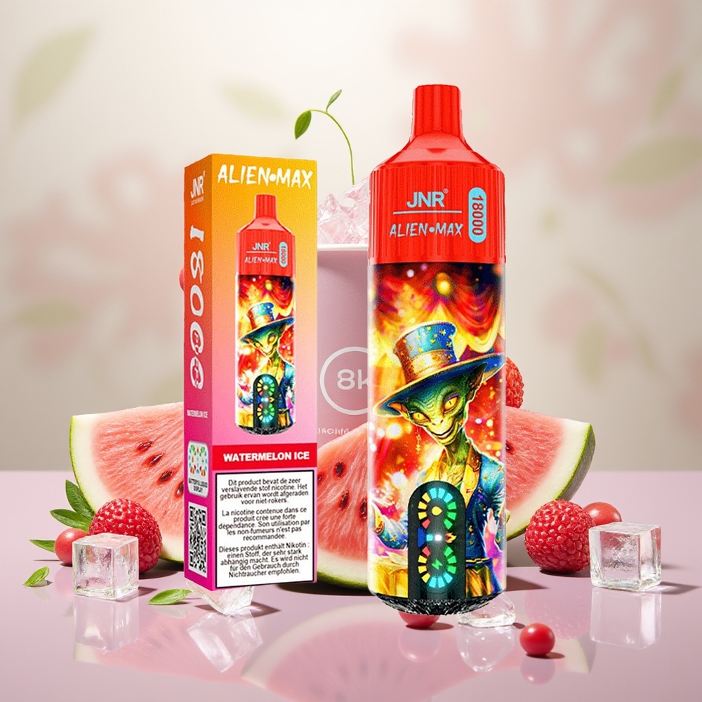 Wholesale Turkey JNR Alien Max 18000 Puffs Dual Mesh Karpuz Buz