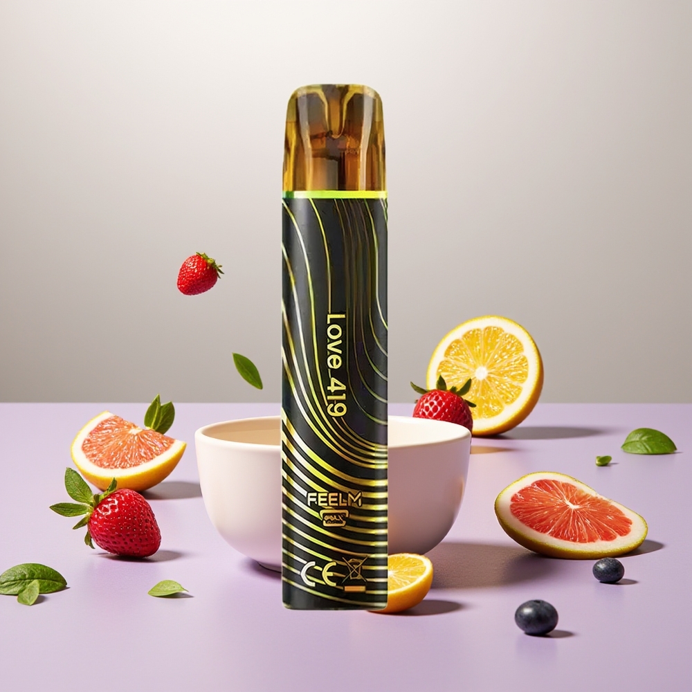 Wholesale Turkey JNR Black&Golden 800 Love Puffs 550mAh