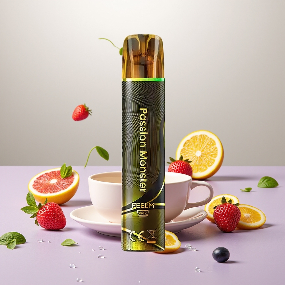 Wholesale Turkey JNR Black&Golden 800 Passion Monster Puffs 550mAh