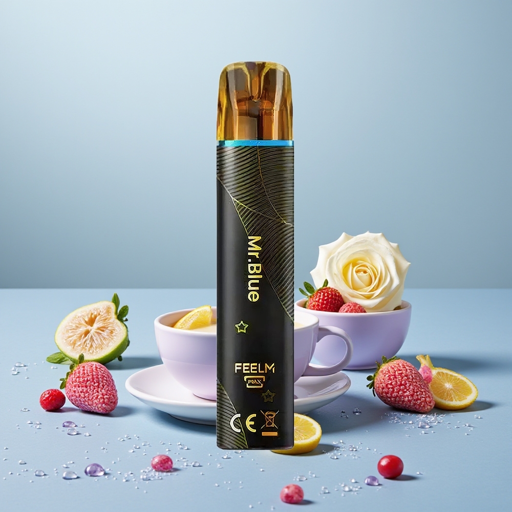 Wholesale Turkey JNR Black&Golden 800 Puffs 2% Nikotin Bay Mavi