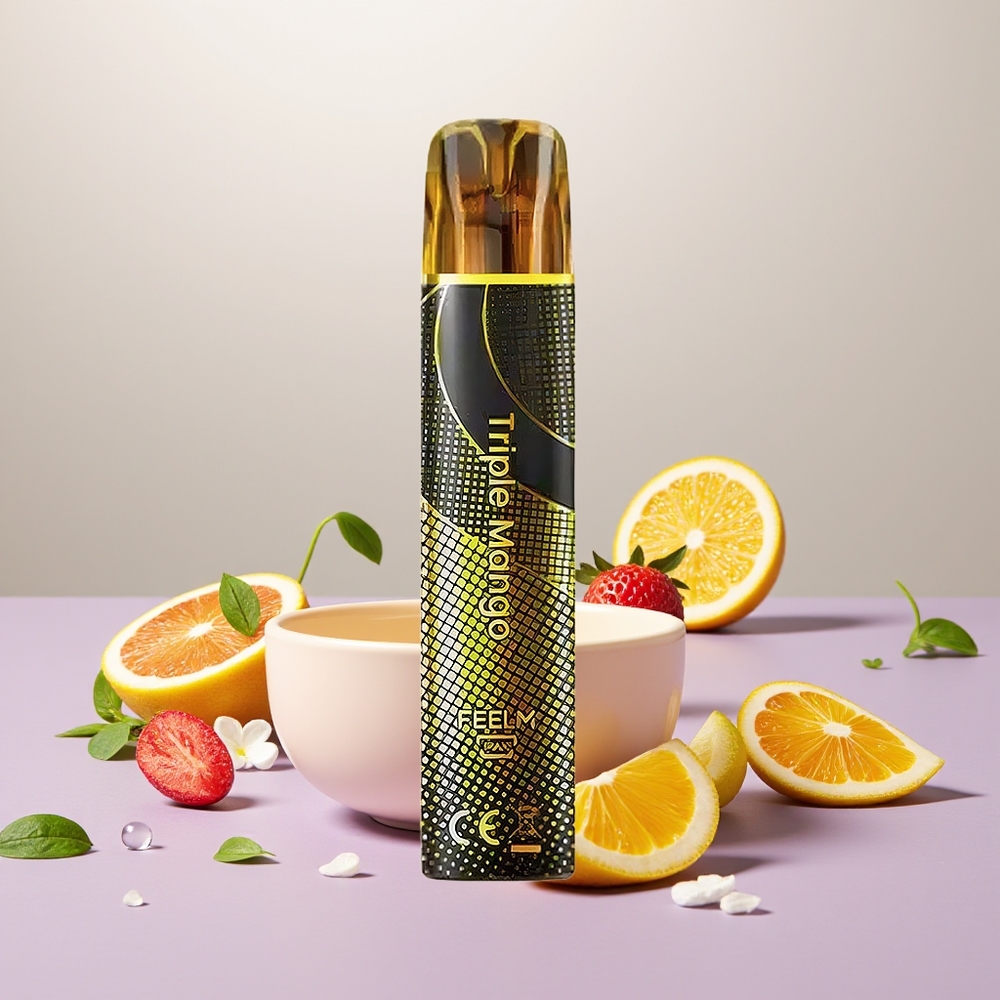 Wholesale Turkey JNR Black&Golden 800 Puffs 2ml Triple Mango (Üçlü Mango)