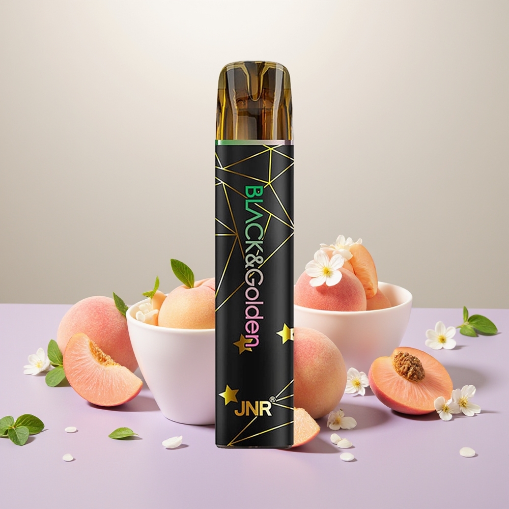 Wholesale Turkey JNR Black&Golden 800 Puffs 2ml Şeftali Aromalı Tek Kullanımlık Vape