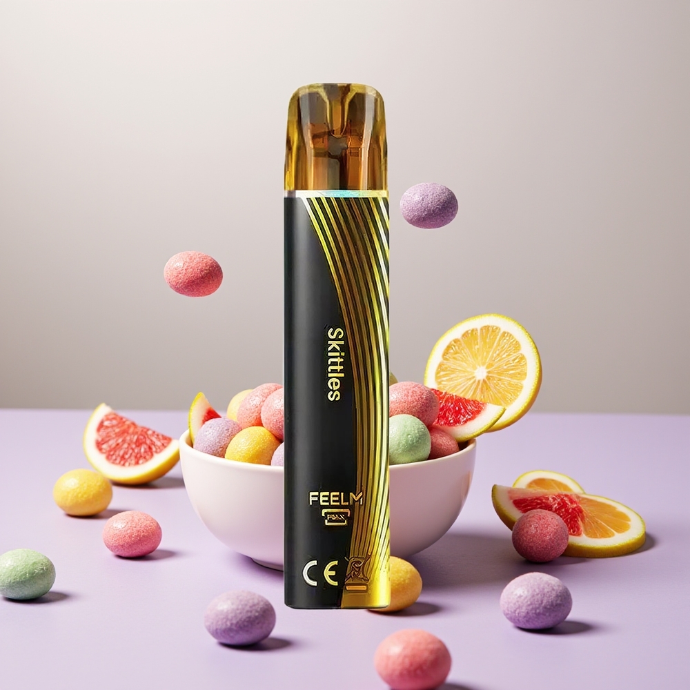 Wholesale Turkey JNR Black&Golden 800 Puffs 550mAh Skittles