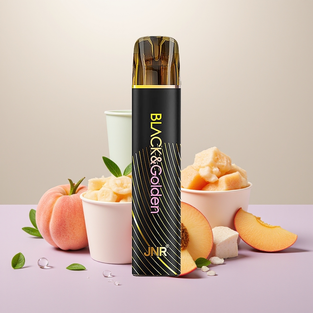 Wholesale Turkey JNR Black&Golden 800 Puffs 550mAh Şeftali Mango