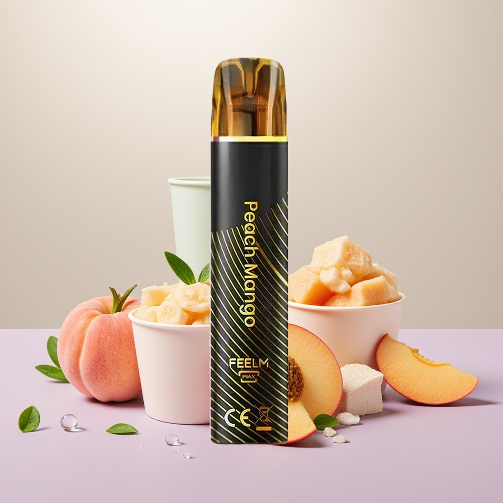 Wholesale Turkey JNR Black&Golden 800 Puffs 550mAh Şeftali Mango