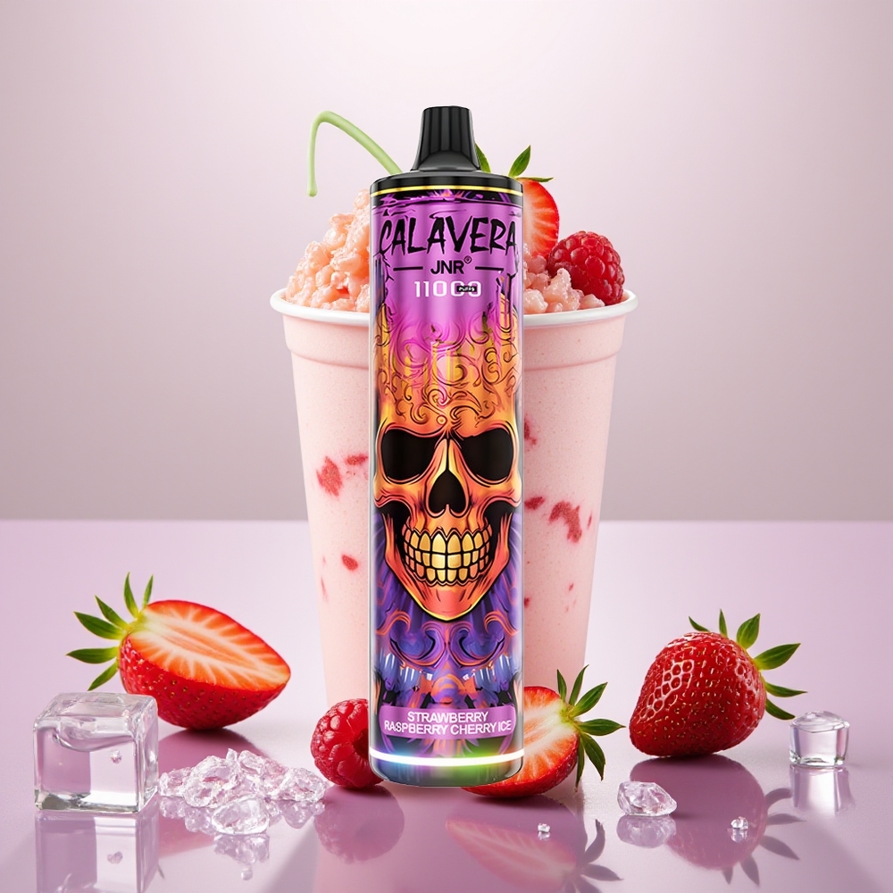 Wholesale Turkey JNR Calavera 11000 Puf 850 mAh Type-C Çilek Ahududu Kiraz Buz Tek Kullanımlık Vape