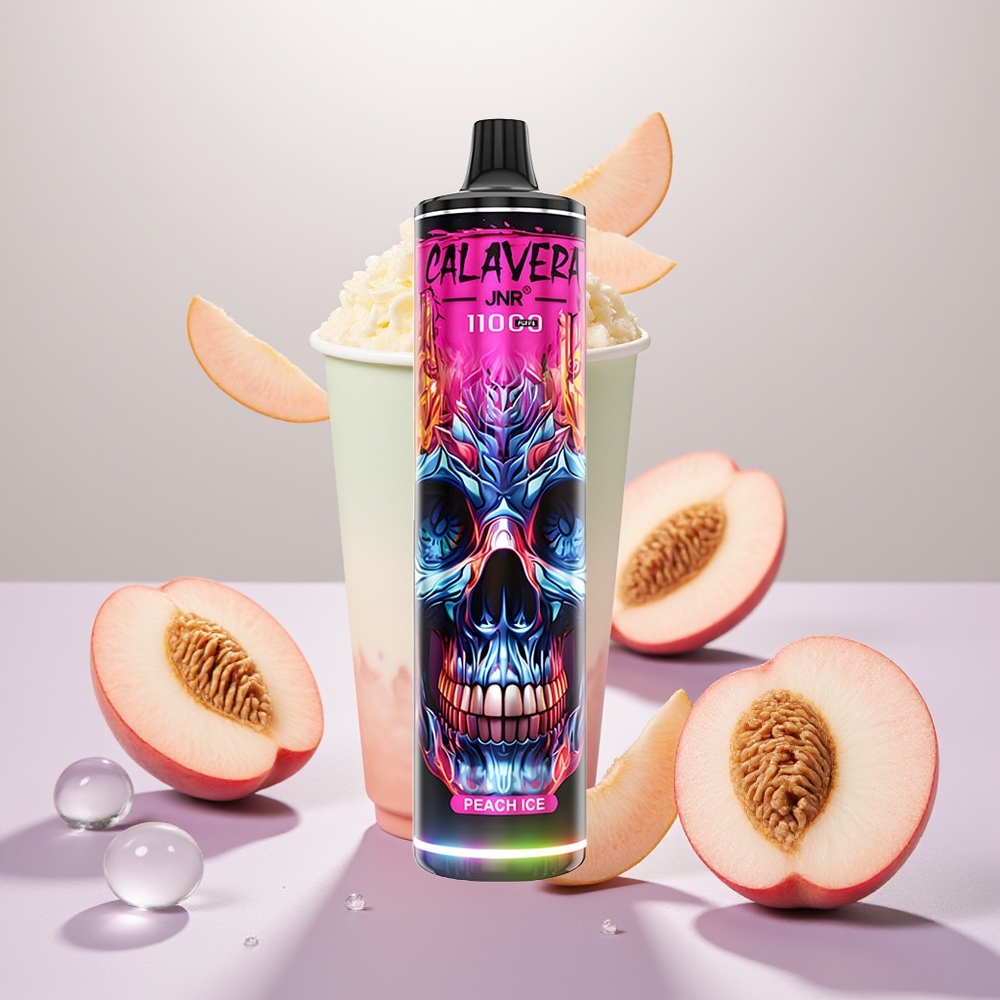 Wholesale Turkey JNR Calavera 11000 Puff 850 mAh 21ml Şeftali Buz
