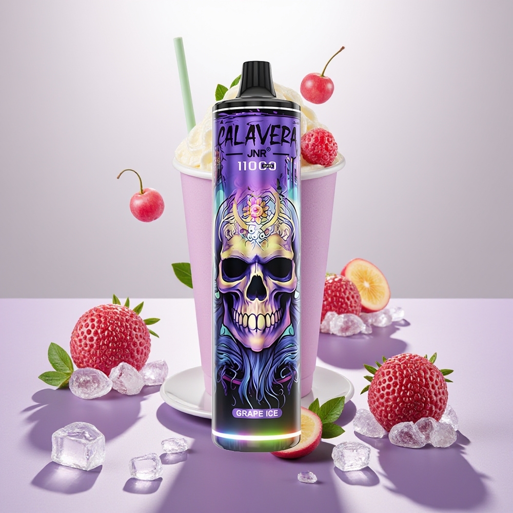 Wholesale Turkey JNR Calavera 11000 Puffs 21ml 0% Üzüm Buzu