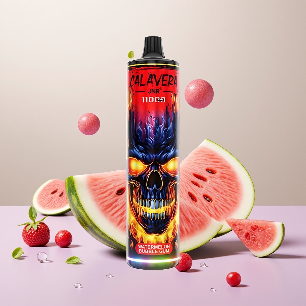 Wholesale Turkey JNR Calavera 11000 Puffs Type-C 850mAh Karpuzlu Sakız Aroması
