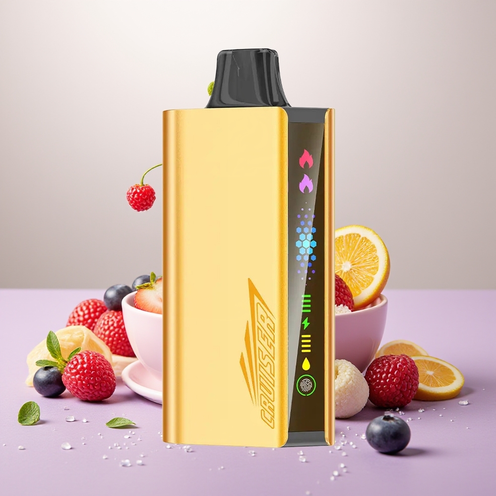 Wholesale Turkey JNR Cruiser 12000 Puffs Built-in 3500 mAh Battery Animation Screen Display Karışık Meyve
