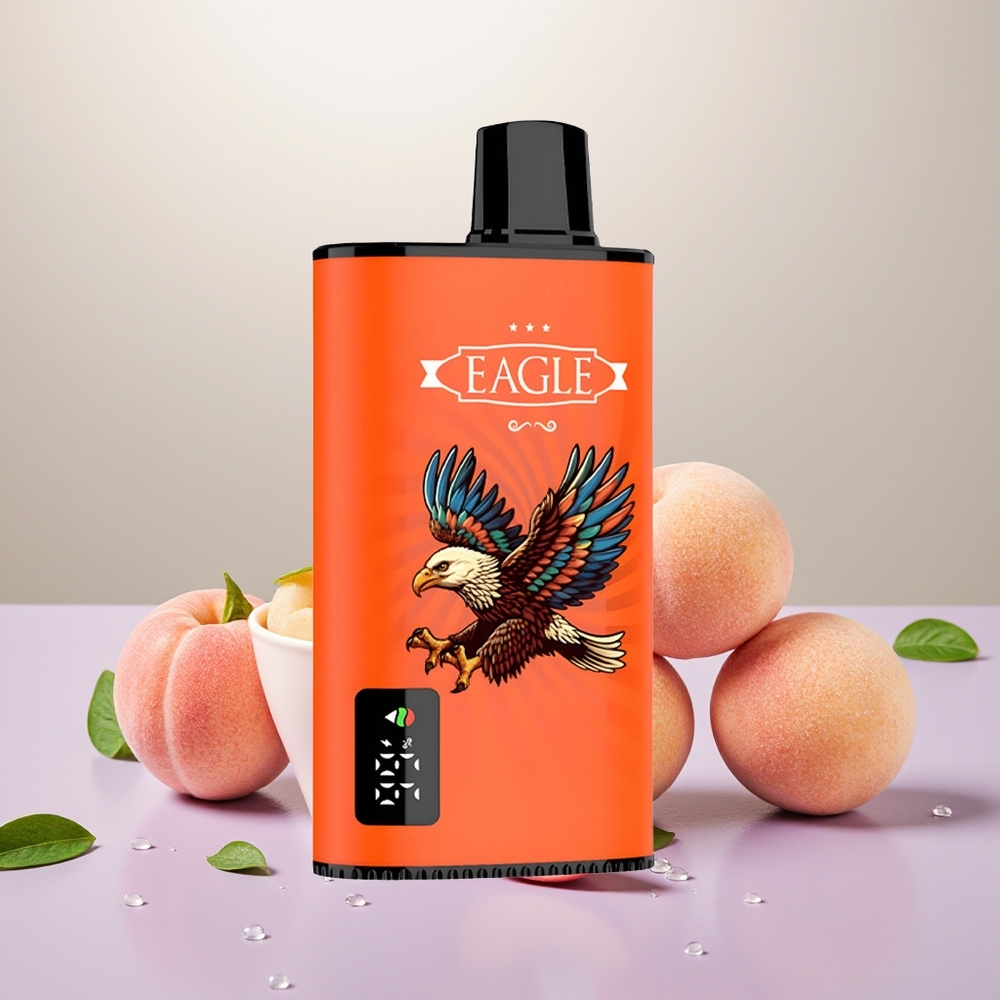 Wholesale Turkey JNR EAGLE Smart 23000 Puffs 25ml Juicy Şeftali Tek Kullanımlık Vape