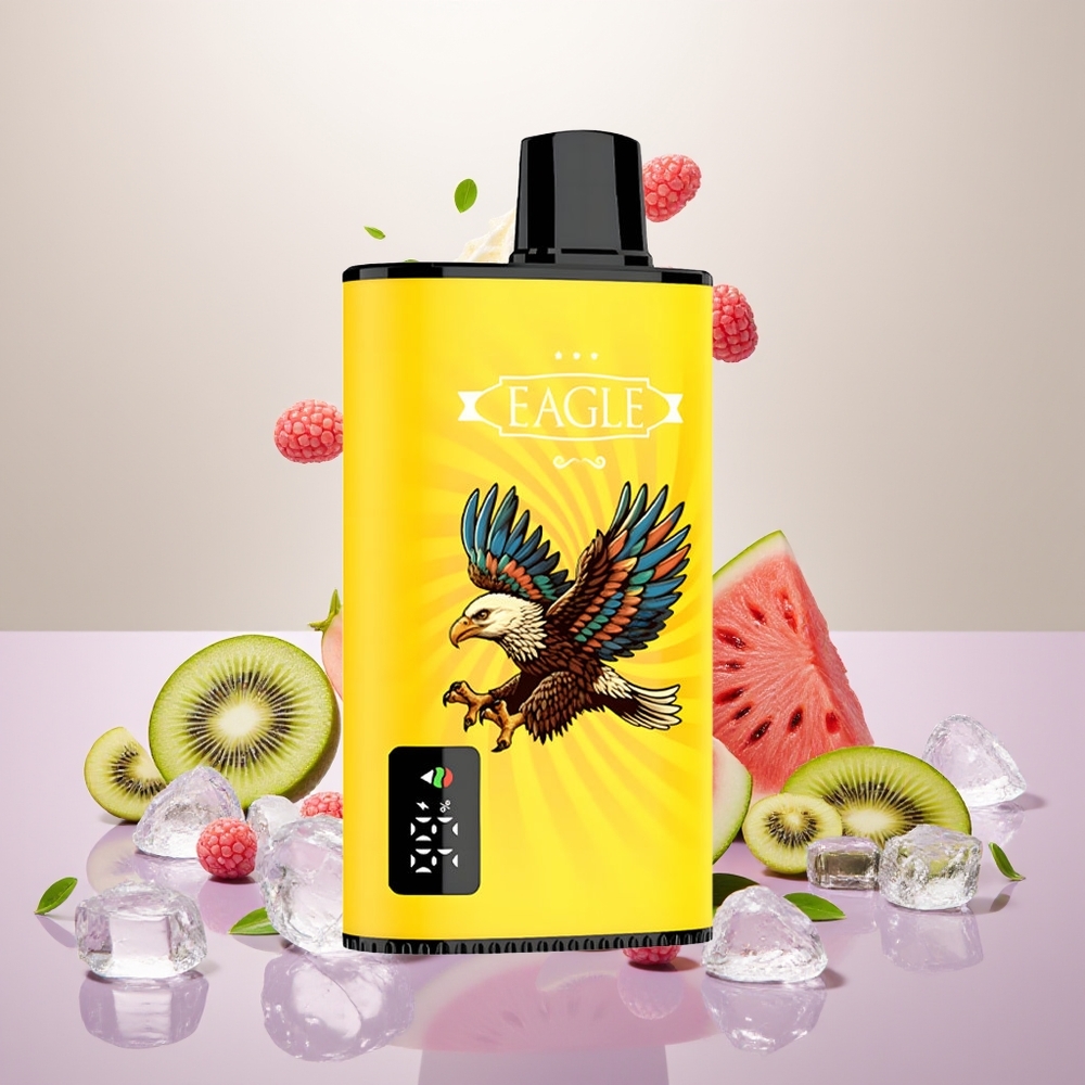 Wholesale Turkey JNR EAGLE Smart 23000 Puffs 25ml Type-C Kivi Karpuz Buz