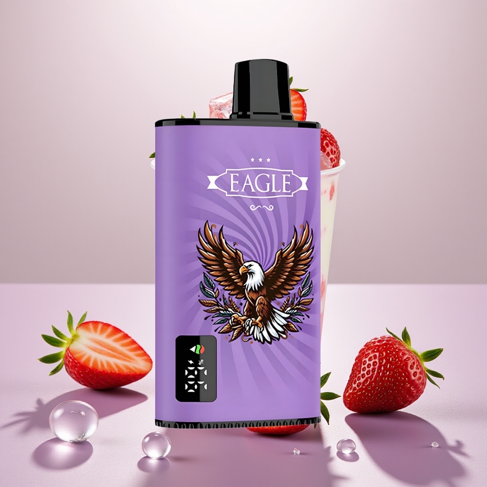 Wholesale Turkey JNR EAGLE Smart 23000 Puffs 25ml Çilek Buz Tek Kullanımlık Vape