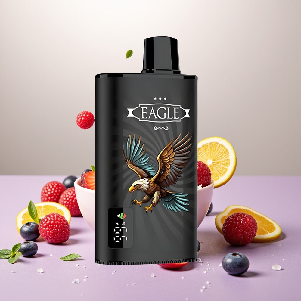 Wholesale Turkey JNR EAGLE Smart 23000 Puffs Digital Screen Adjustable Airflow Karışık Meyveler Tek Kullanımlık Vape