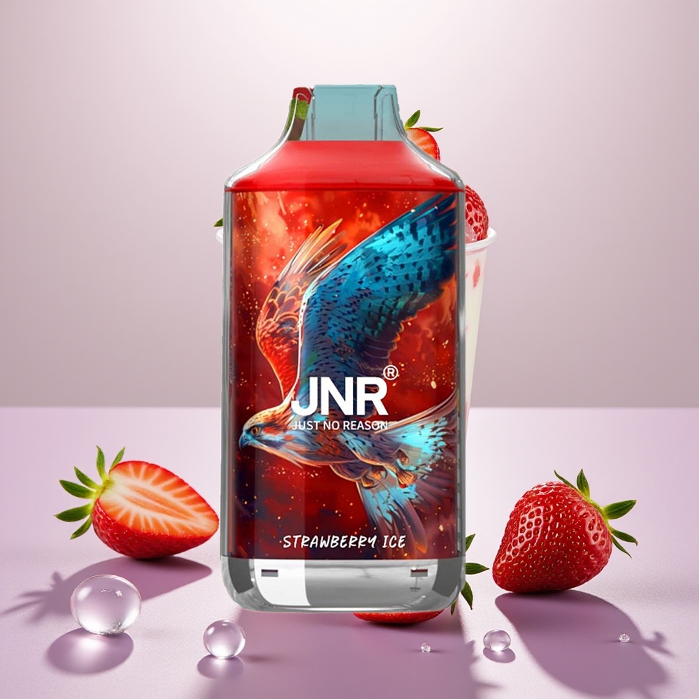 Wholesale Turkey JNR Falcon 16000 Puffs 22ml Çilek Buz Tek Kullanımlık Vape