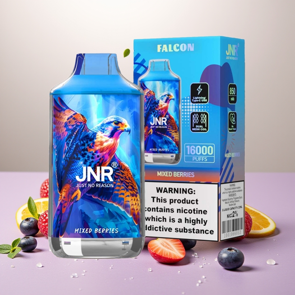 Wholesale Turkey JNR Falcon 16000 Puffs 850 mAh Karışık Meyveler