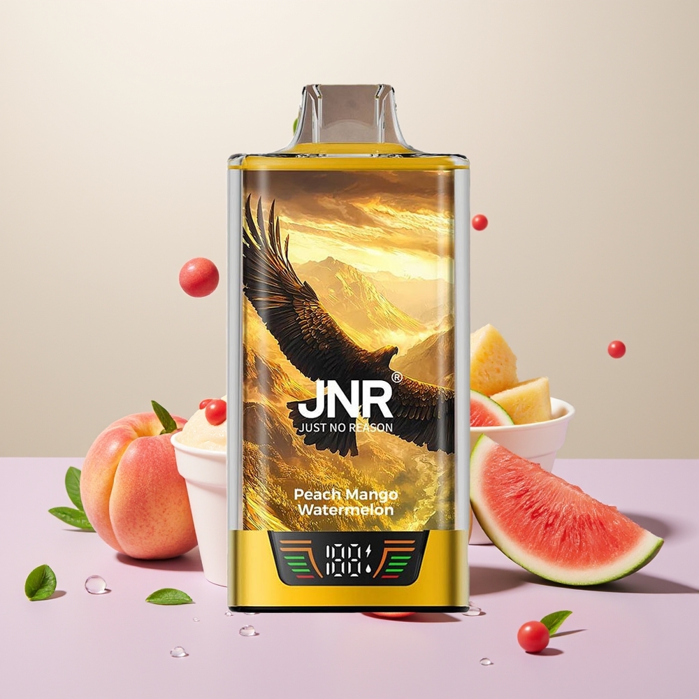 Wholesale Turkey JNR Falcon Pro 28000 30ml 5% Şeftali Mango Karpuz