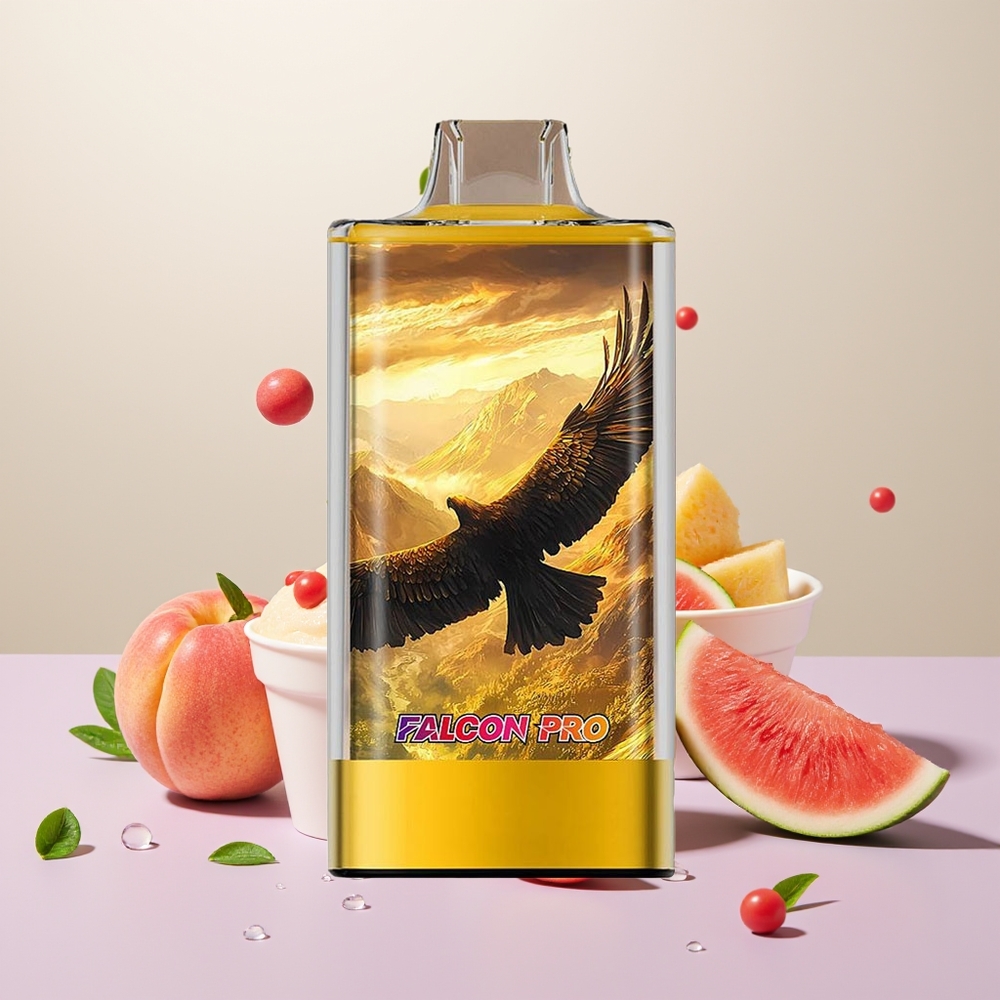 Wholesale Turkey JNR Falcon Pro 28000 30ml 5% Şeftali Mango Karpuz