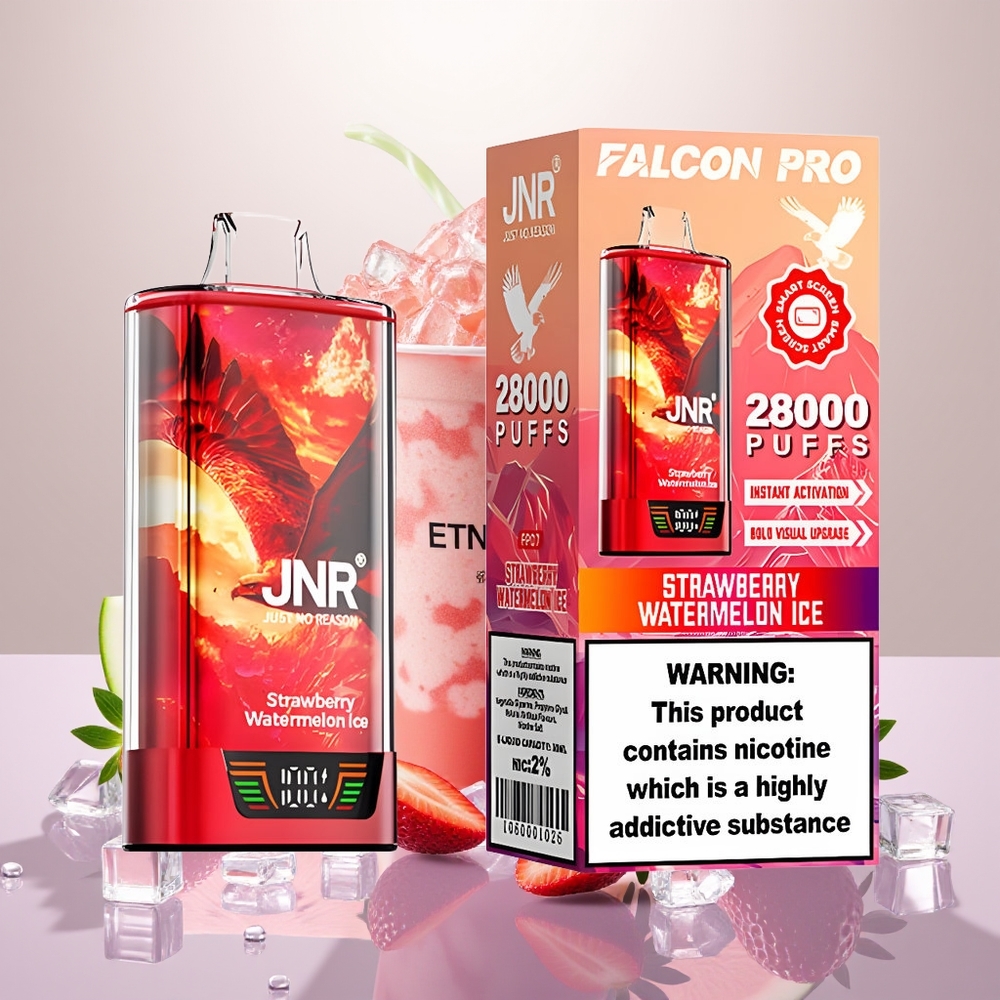 Wholesale Turkey JNR Falcon Pro 28000 Puff 30ml Çilek Karpuz Buz