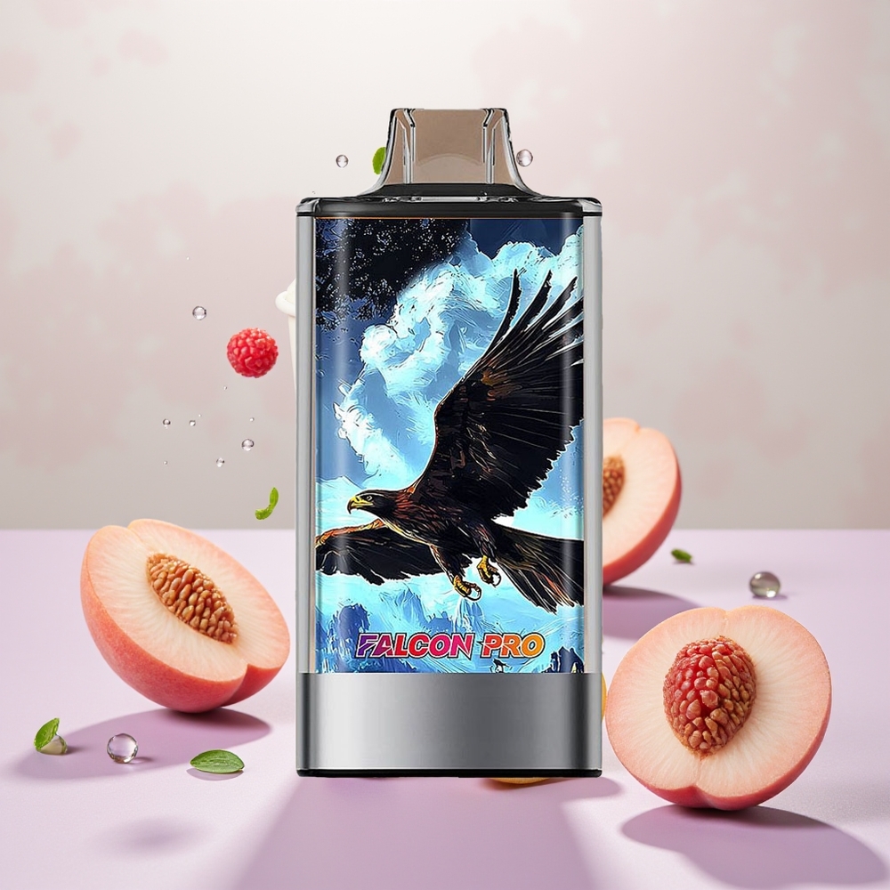 Wholesale Turkey JNR Falcon Pro 28000 Puffs 30ml Beyaz Şeftali Razz