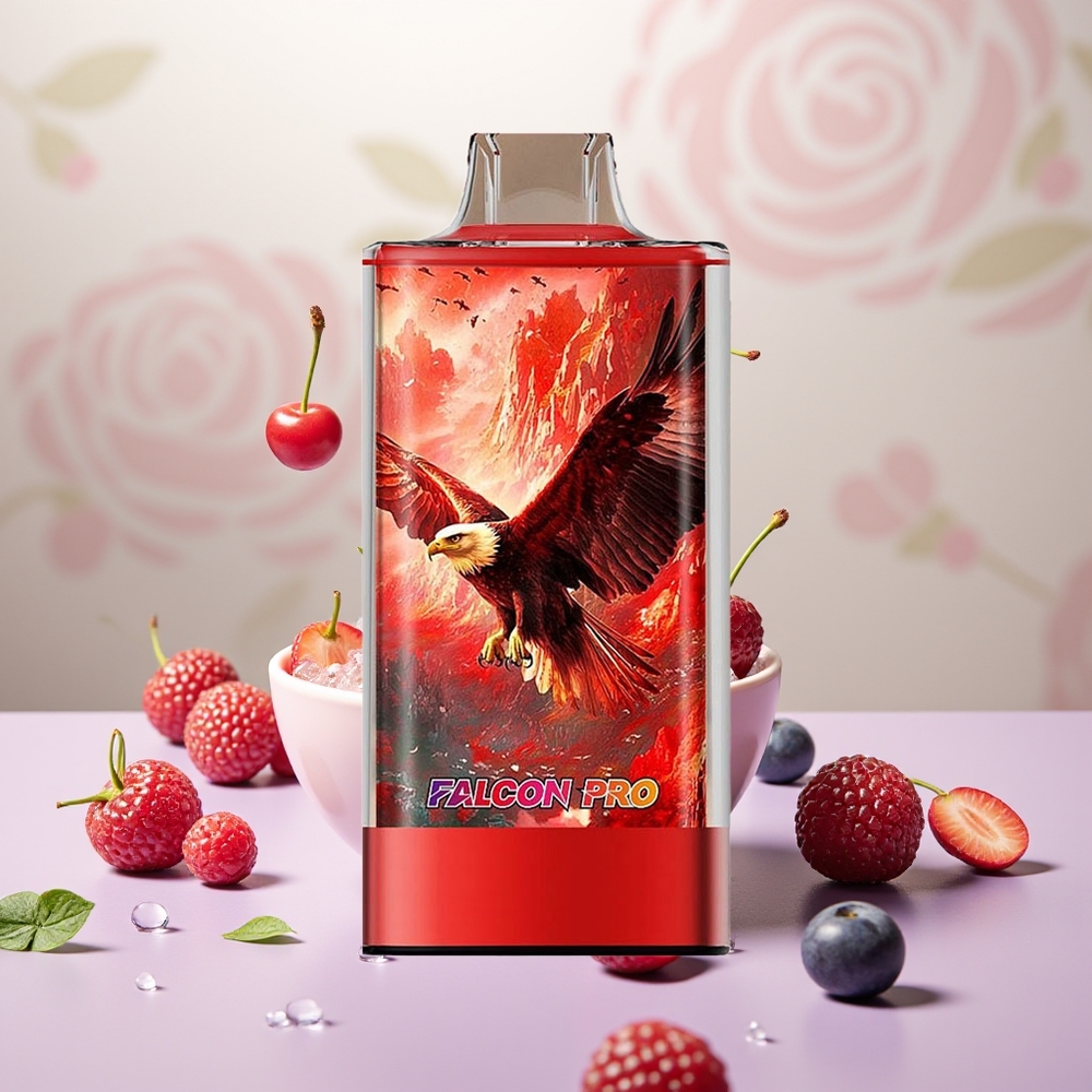 Wholesale Turkey JNR Falcon Pro 28000 Puffs Smart Display Vişne Çilek