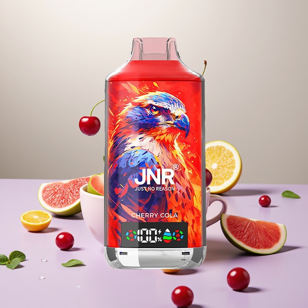 Wholesale Turkey JNR Falcon X 18000 Puffs 24ml Kiraz Aromalı Tek Kullanımlık Vape