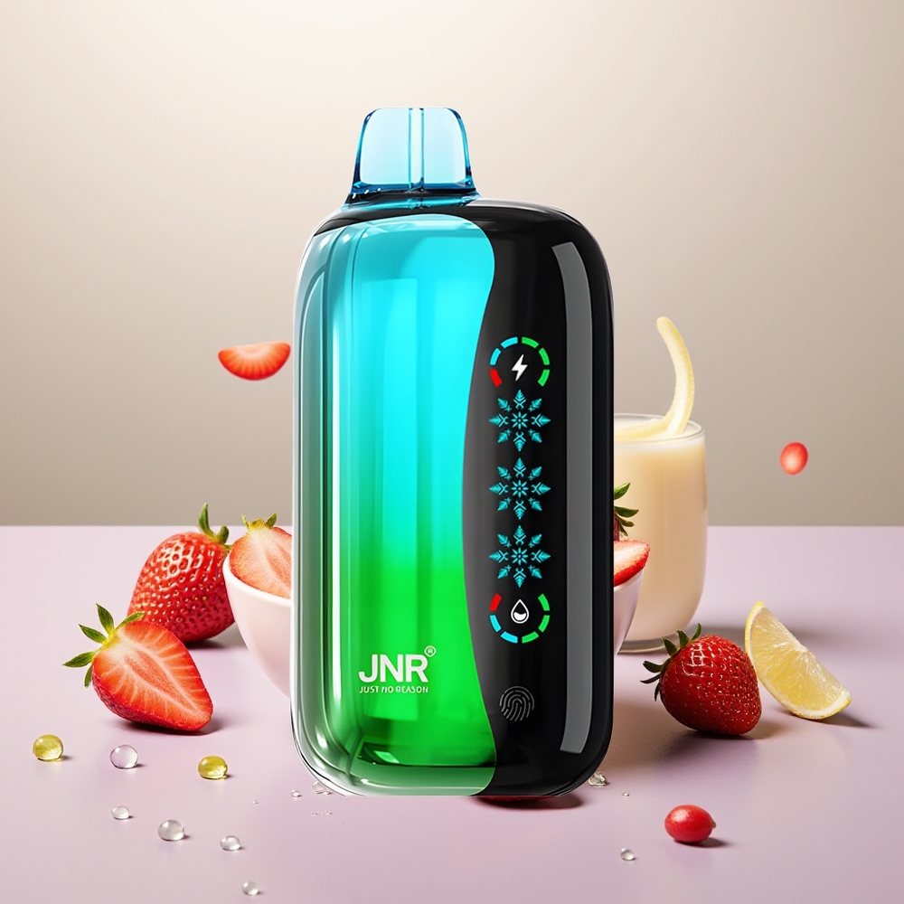 Wholesale Turkey JNR Flex Ice 21000 Puf Customizable Airflow Çilek Kivi