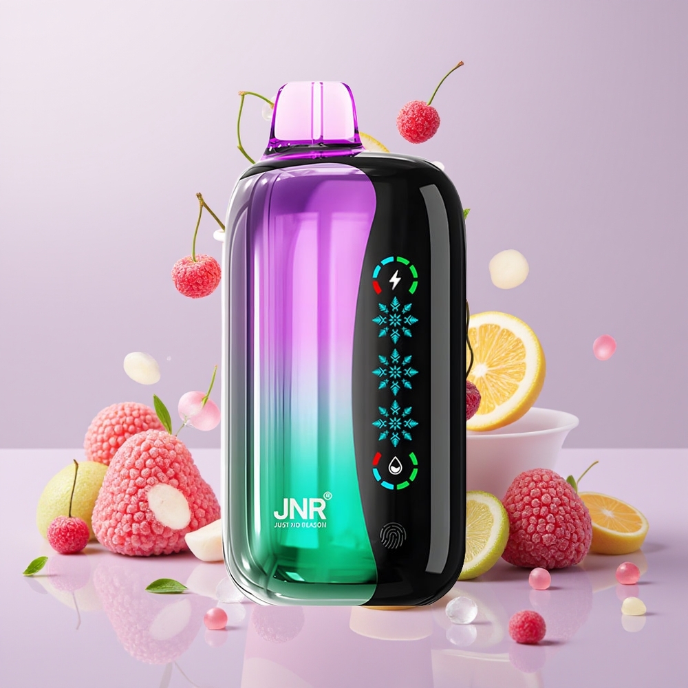 Wholesale Turkey JNR Flex Ice 21000 Puff Adjustable Airflow Ekşi Kiraz Jelibonlar