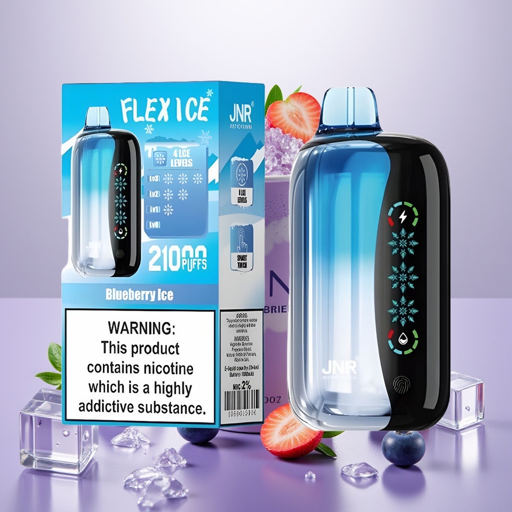 Wholesale Turkey JNR Flex Ice 21000 Puffs Adjustable Airflow Yaban Mersini Buz