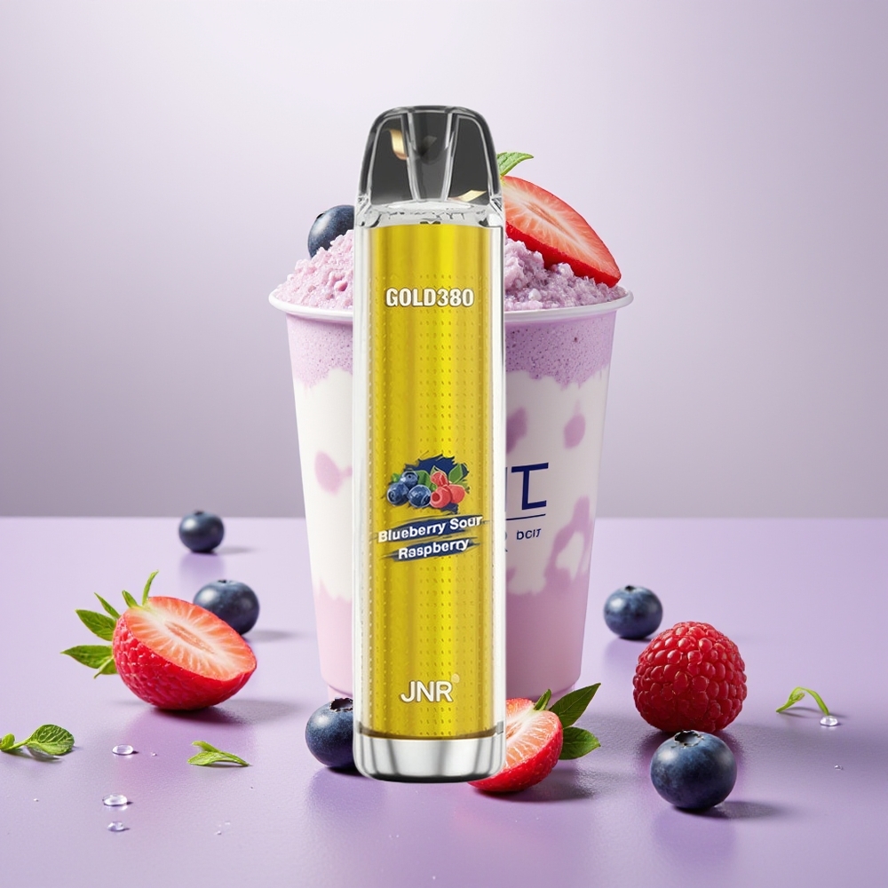 Wholesale Turkey JNR Glod380 6000 Puff 1500mAh Mavi Böğürtlen Ekşi Ahududu