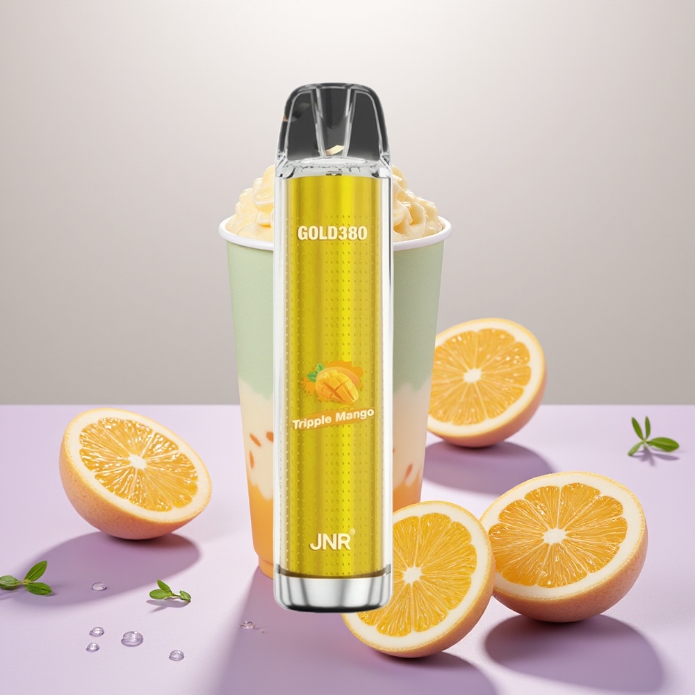 Wholesale Turkey JNR Glod380 6000 Puff 1500mAh Üçlü Mango Tek Kullanımlık Vape