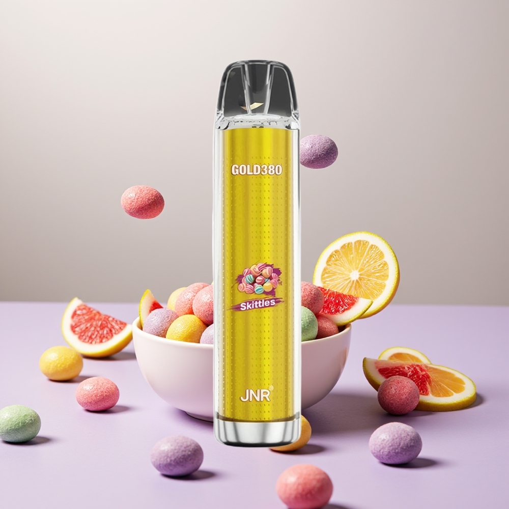 Wholesale Turkey JNR Glod380 6000 Puffs 1500mAh Skittles (Gökkuşağı Şekerleme)