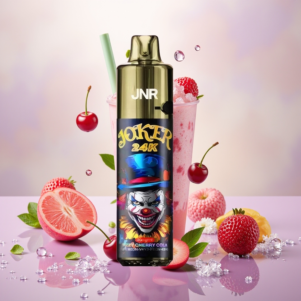 Wholesale Turkey JNR Joker 24000 Puffs 2% Nikotin Gazlı Kiraz Kola Tek Kullanımlık Vape