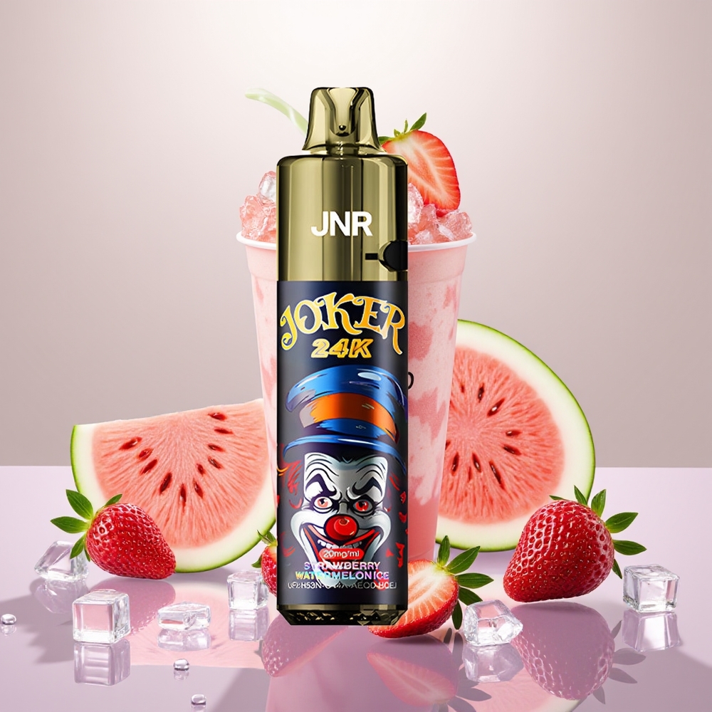 Wholesale Turkey JNR Joker 24K Puffs 2% Nikotin 800mAh Çilek Karpuz Buz