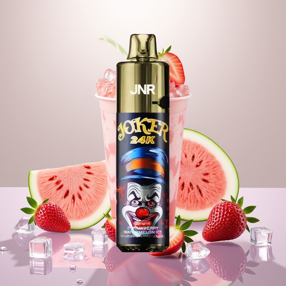 Wholesale Turkey JNR Joker 24K Puffs 2% Nikotin 800mAh Çilek Karpuz Buz
