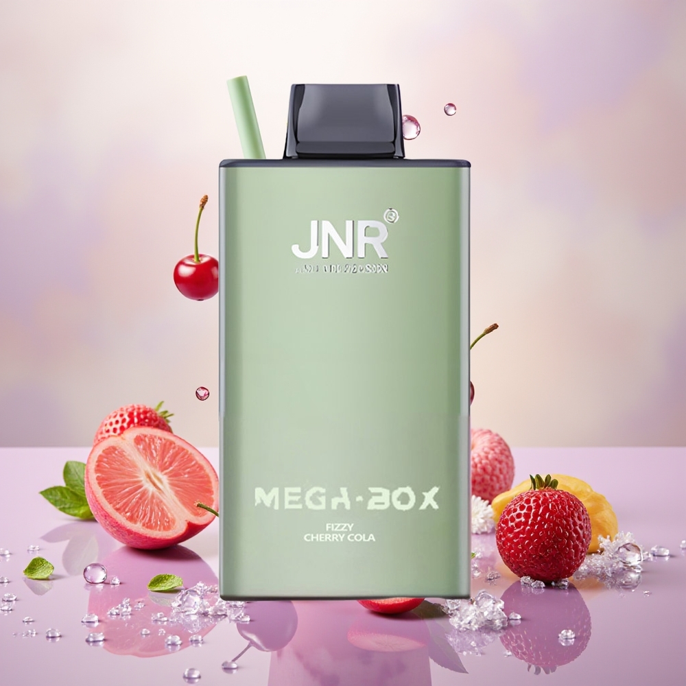 Wholesale Turkey JNR Mega Box 25000 Puff 30ml Gazlı Vişne Kola
