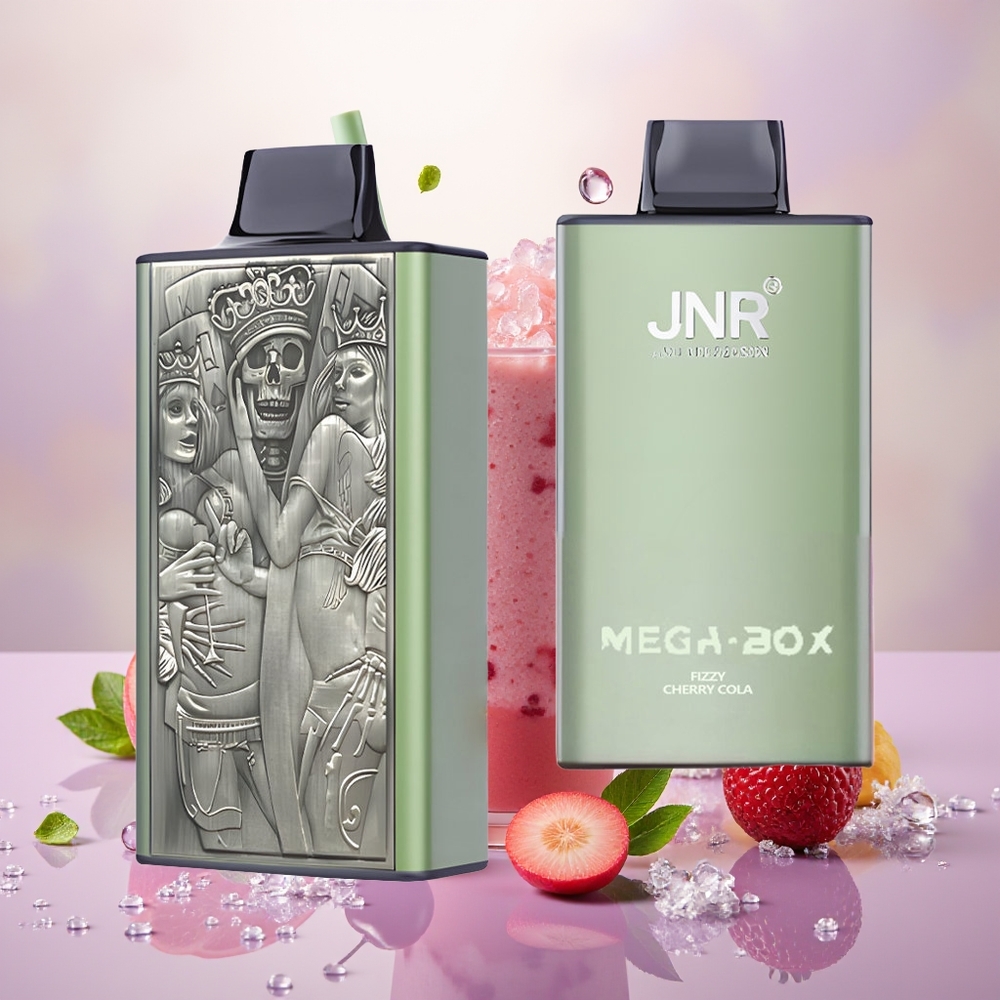 Wholesale Turkey JNR Mega Box 25000 Puff 30ml Gazlı Vişne Kola