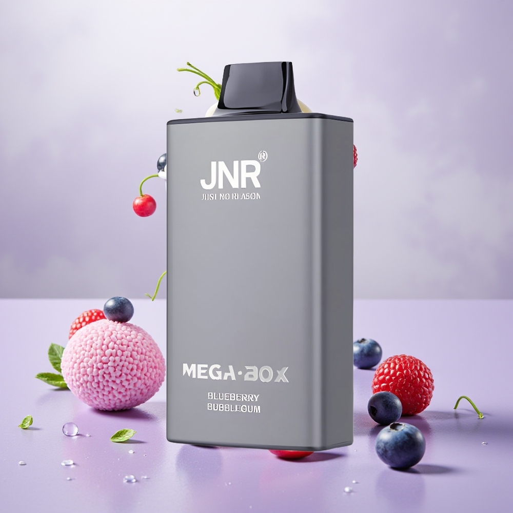 Wholesale Turkey JNR Mega Box 25000 Puffs 30ml E-liquid Blueberry Bubblegum