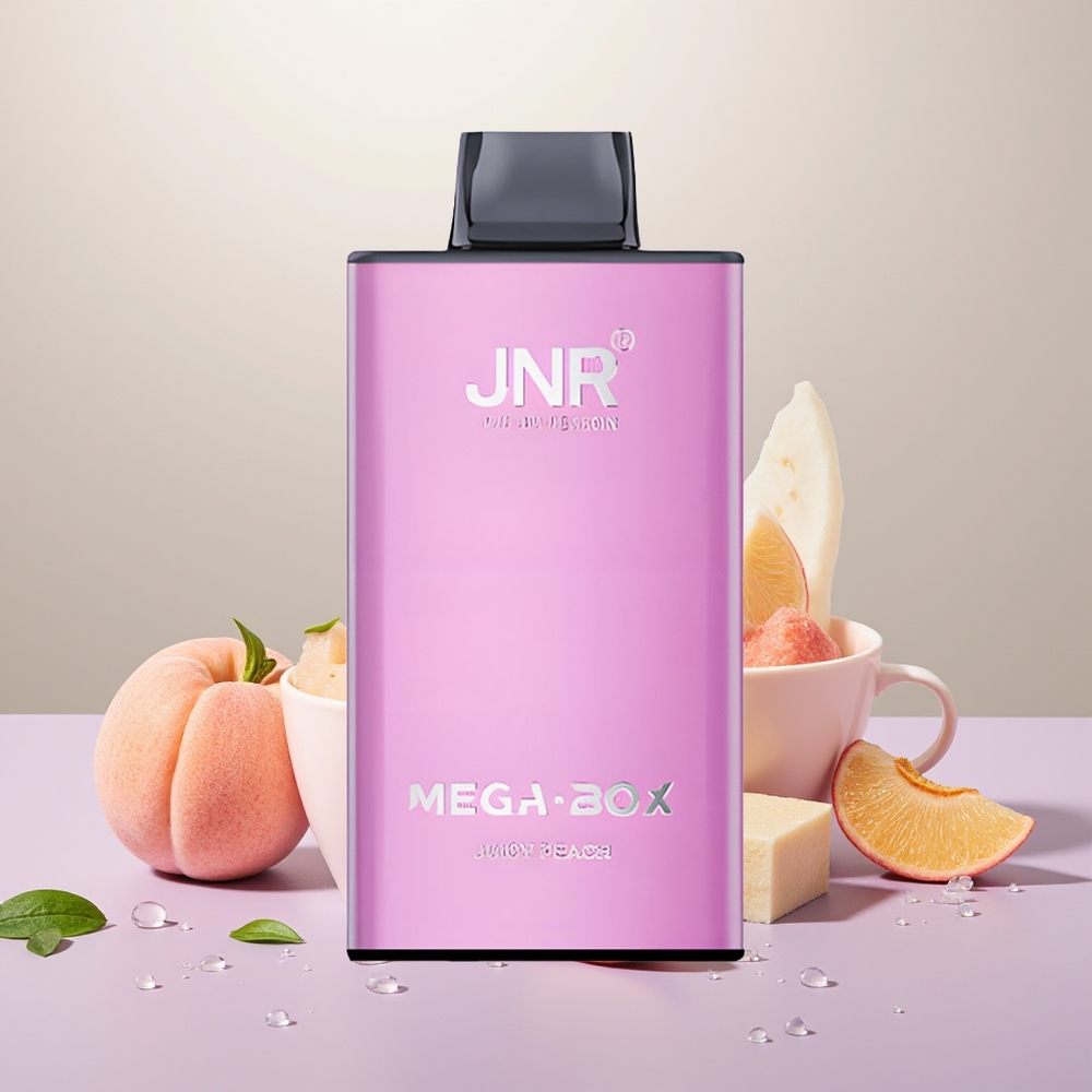 Wholesale Turkey JNR Mega Box 25000 Puffs 30ml Juicy Peach (Şeftali)