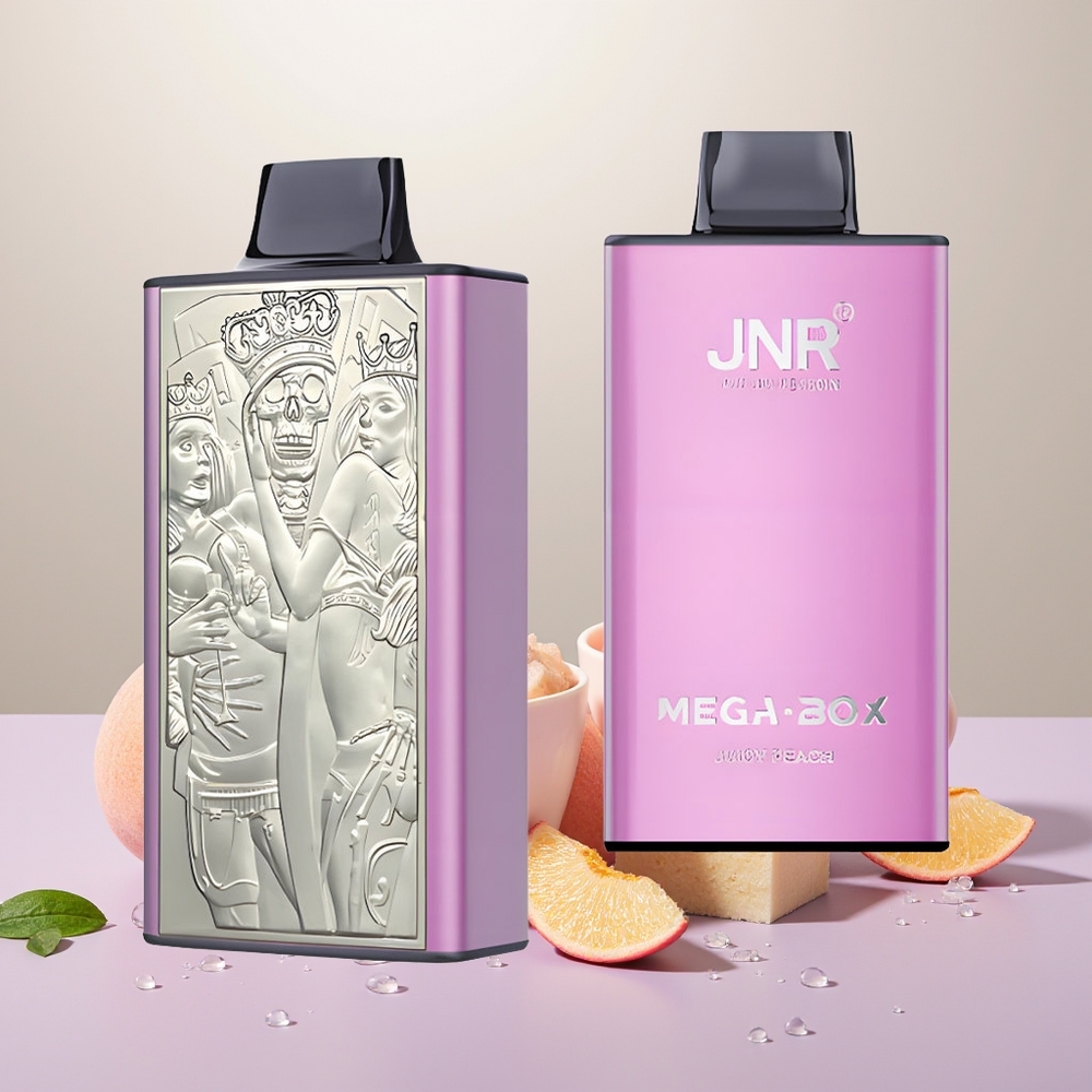 Wholesale Turkey JNR Mega Box 25000 Puffs 30ml Juicy Peach (Şeftali)