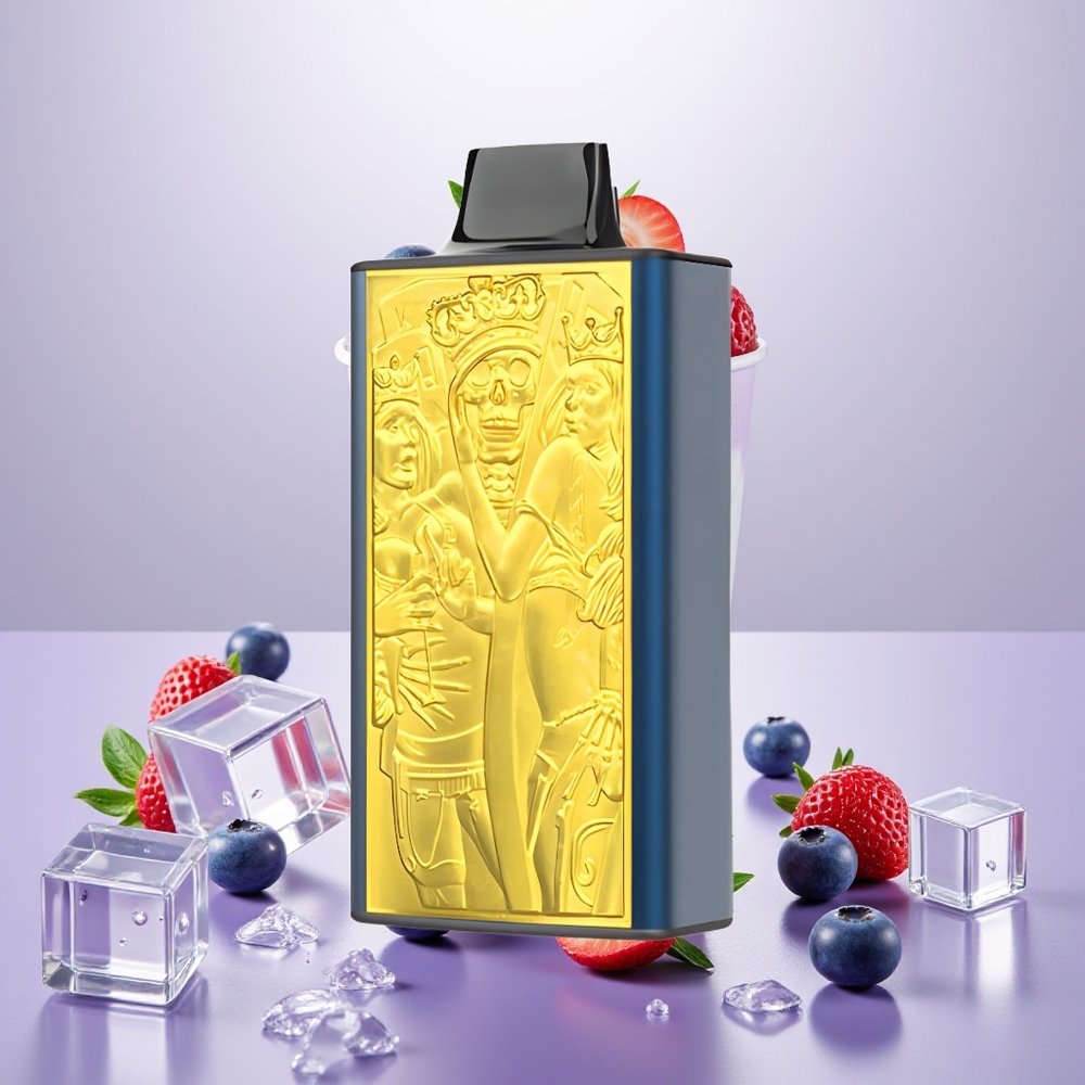 Wholesale Turkey JNR Mega Box 25000 Puffs Dual Mesh Coil Mavi Yemiş Buzu